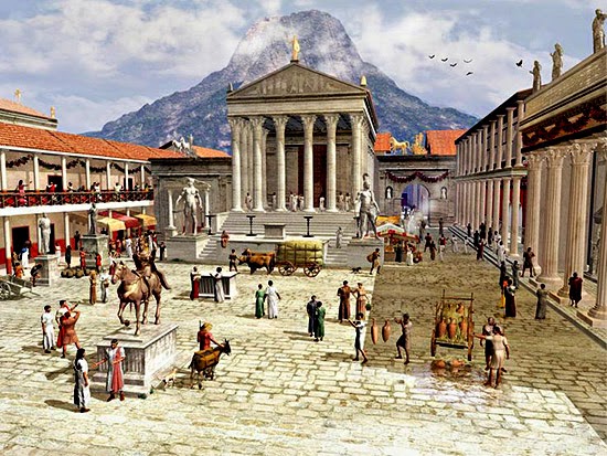 Foro della città di Pompei